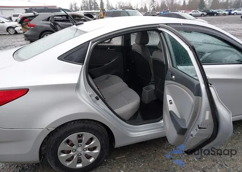 2015 Hyundai Accent Gls from USA, damaged, VIN KMHCT4AE9FU885852